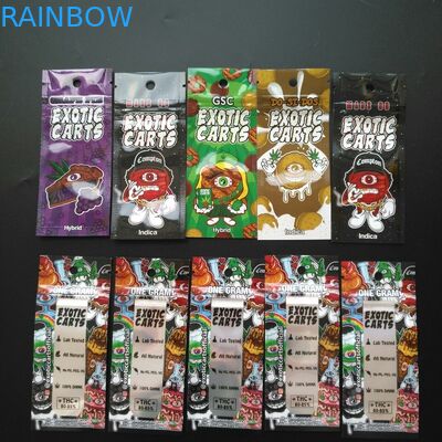 O incenso erval sem perigo para as crianças que empacota a impressão do holograma de Digitas levanta-se o malote plástico