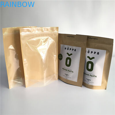 Bloco de empacotamento do presente de Kraft do portador do saco de papel amigável de Eco com logotipo feito sob encomenda Priniting