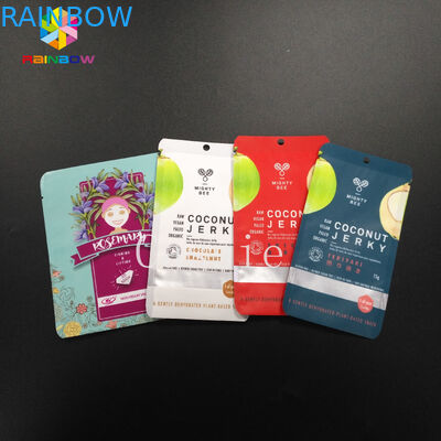 O selo do aperto do malote de Mylar ensaca a oferta cosmética da amostra do pó do chá do armazenamento do produto comestível