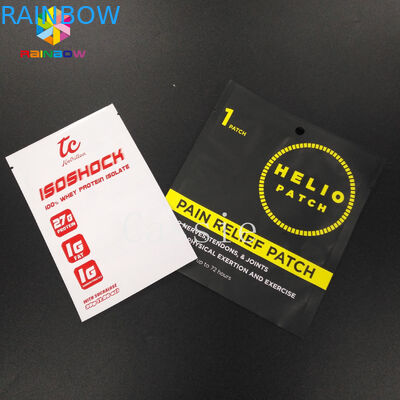 O selo do aperto do malote de Mylar ensaca a oferta cosmética da amostra do pó do chá do armazenamento do produto comestível