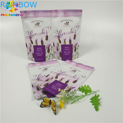 O malote matte feito sob encomenda da folha da impressão que empacota o corpo da parte inferior lisa esfrega o saco com zíper