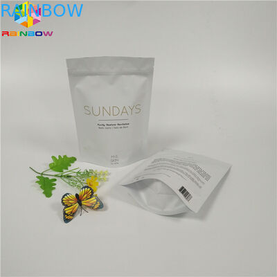 A parte superior do zíper levanta-se o sal que de banho de empacotamento do malote da folha o corpo da folha de alumínio esfrega sacos