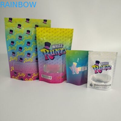 Fechamento impresso Digitas de empacotamento personalizado do fecho de correr de Mylar do saco de plástico do incenso erval matte