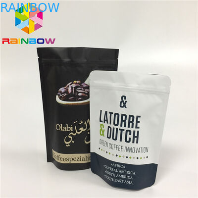 A folha de alumínio da impressão feita sob encomenda do MOPP ensaca a umidade - impermeabilize o fechamento do zíper com válvula