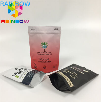 A folha de alumínio da impressão feita sob encomenda do MOPP ensaca a umidade - impermeabilize o fechamento do zíper com válvula