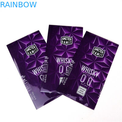 A luva resistente UV do psiquiatra etiqueta colorido impermeável para a etiqueta plástica da garrafa de água