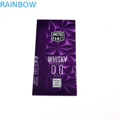 A luva resistente UV do psiquiatra etiqueta colorido impermeável para a etiqueta plástica da garrafa de água