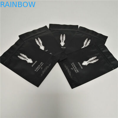 250 gramas de filmes pretos matte do empacotamento de alimento levantam-se a aprovação do GV de FDA dos sacos de café