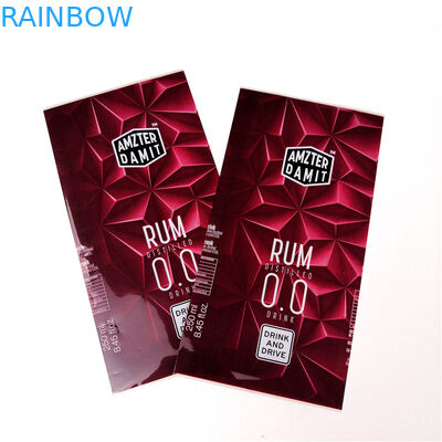 O psiquiatra da bebida da luva de psiquiatra de calor do ANIMAL DE ESTIMAÇÃO da cópia de cor completa etiqueta o calor feito sob encomenda do logotipo - sensível