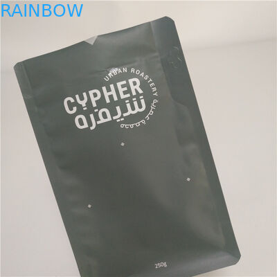 sacos de café ziplock laterais de Arábia Saudita do saco de 100g 250g 340g 500g 1kg 2 quilograma 4kg 8 com o zíper do rasgo fácil/válvula da desgaseificação