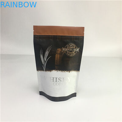 A folha de alumínio laminada Ziplock levanta-se os malotes, sacos de plástico selados com válvula