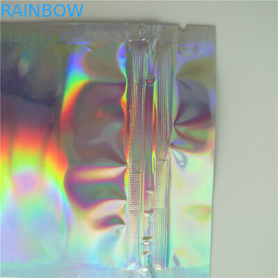 Esteja acima o espaço livre cosmético da forma do saco da composição do malote Shinny sacos holográficos do cosmético do holograma do malote do saco
