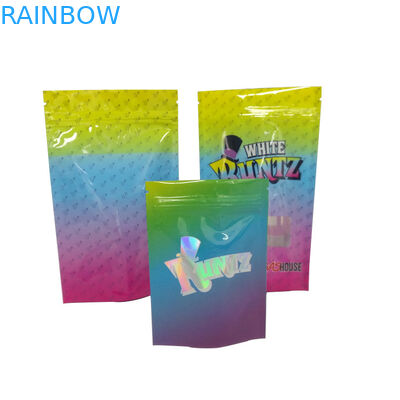 Sacos de empacotamento do petisco do fechamento do fecho de correr da prova do cheiro, sacos impressos costume laminados do petisco