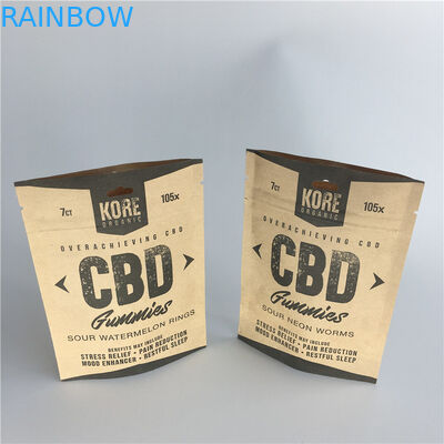 O papel de embalagem de empacotamento cosmético Resealable de folha de alumínio do saco levanta-se malotes