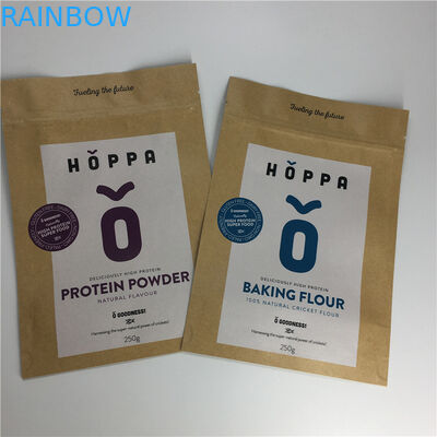 Brown Kraft Paperstand acima da espessura do mícron dos malotes 120-140 para especiarias do pó