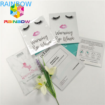 O costume lateral do selo três impresso levanta-se o saco dos cosméticos da folha de alumínio dos malotes