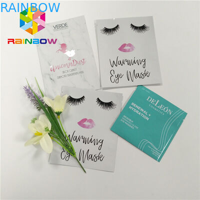 O costume lateral do selo três impresso levanta-se o saco dos cosméticos da folha de alumínio dos malotes