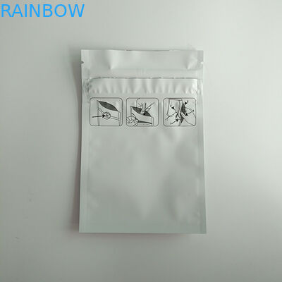 O selo 3 lateral matte levanta-se o malote que empacota, levanta-se a prova das crianças do malote do zíper