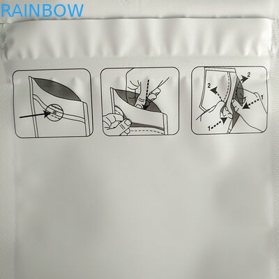 O selo 3 lateral matte levanta-se o malote que empacota, levanta-se a prova das crianças do malote do zíper