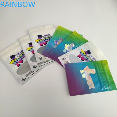 Mylar Runtz selou o costume dos sacos de plástico impresso para o empacotamento do cânhamo do cannabis