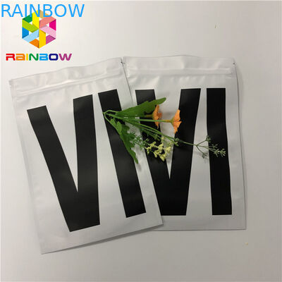 O fechamento laminado do fecho de correr de Matt da folha de alumínio levanta-se o saco de café dos sacos do malote do zíper com válvula