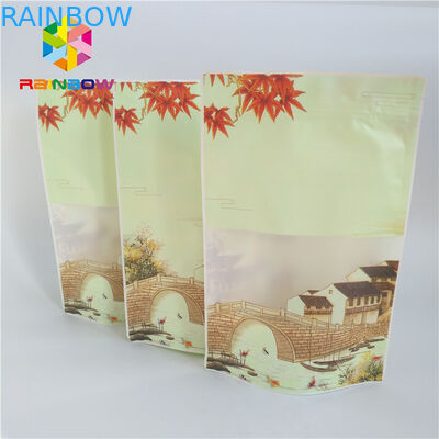 O costume do papel de embalagem Imprimiu levanta-se os malotes que empacotam para os feijões de café 1kg 500g