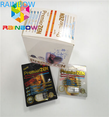 Cartão da bolha de Premierzen que empacota a caixa de papel do cartão inferior resistente feito sob encomenda do fechamento 3D da criança