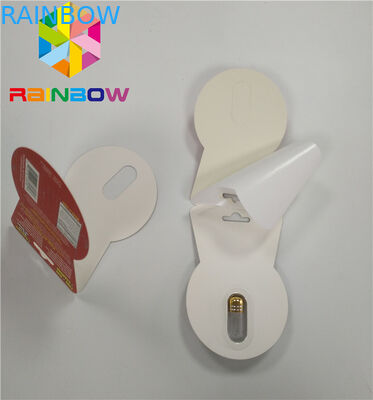 furo dobro de empacotamento Lenticular da caixa de cartão de papel do tipo do Burro 3d único que inclui a garrafa