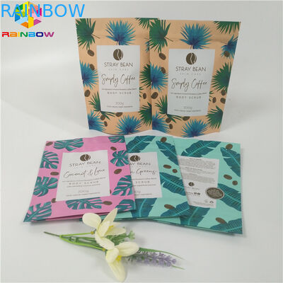 O revestimento Reclosable de Matt levanta-se os sacos do malote, saco de empacotamento do fechamento do fecho de correr para o corpo esfrega