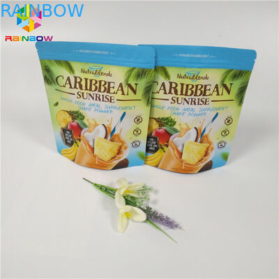 O empacotamento do pó/café do chá levanta-se sacos matte travados zíper de Doypack do malote do zíper