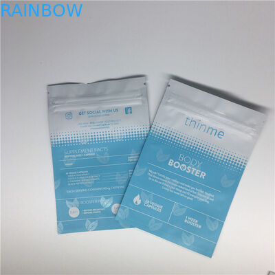 O empacotamento erval do incenso do produto comestível levanta-se o saco Ziplock impresso malote personalizado