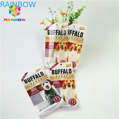 O revestimento lustroso levanta-se o empacotamento selado tomado partido de Fleixble da janela dos sacos três do Ziplock