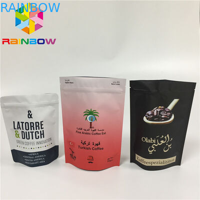 A impressão do Gravure levanta-se a linha folha laminada fechamento do entalhe do rasgo dos sacos do malote do zíper do fecho de correr