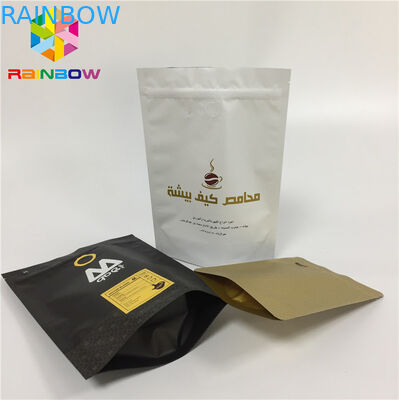 A impressão do Gravure levanta-se a linha folha laminada fechamento do entalhe do rasgo dos sacos do malote do zíper do fecho de correr