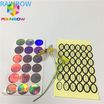 Etiqueta feita sob encomenda do vinil da etiqueta da roupa da segurança dos filmes do empacotamento de alimento da prova da água