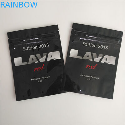 O cabelo de empacotamento do malote da folha do feijão do cana-de-açúcar amarra o saquinho pouca impressão minúscula do saco CMYK do Pin