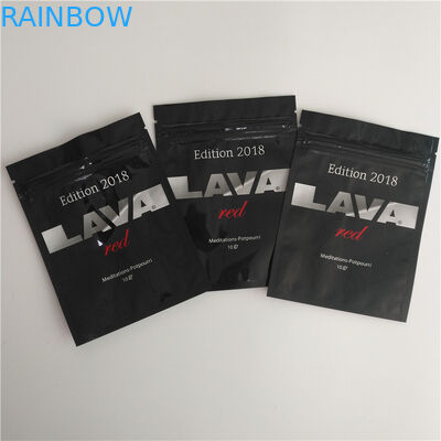 O cabelo de empacotamento do malote da folha do feijão do cana-de-açúcar amarra o saquinho pouca impressão minúscula do saco CMYK do Pin