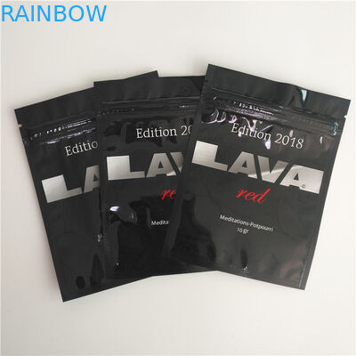 O cabelo de empacotamento do malote da folha do feijão do cana-de-açúcar amarra o saquinho pouca impressão minúscula do saco CMYK do Pin