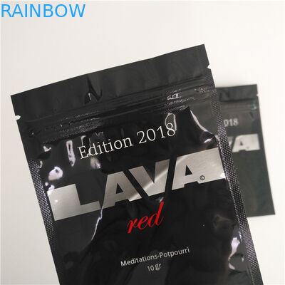 O cabelo de empacotamento do malote da folha do feijão do cana-de-açúcar amarra o saquinho pouca impressão minúscula do saco CMYK do Pin