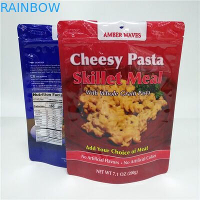 O empacotamento do saco do petisco da impressão de Digitas levanta-se GV FDA do saco do reforço da parte inferior do malote do alimento