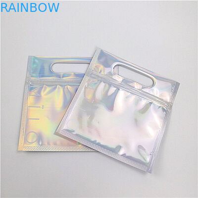 Mícron de empacotamento cosmético do saco 30-150 do holograma transparente do filme do laser para mulheres