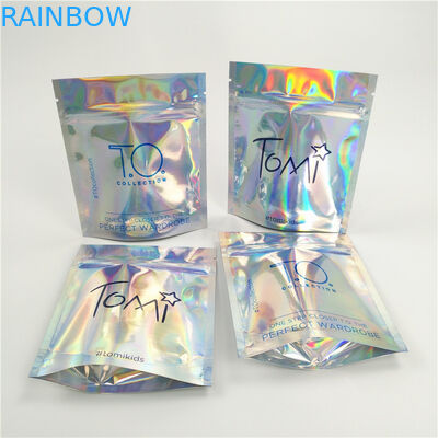 Malote da folha da impressão do Gravure que empacota o saco holográfico do laser biodegradável para comprar