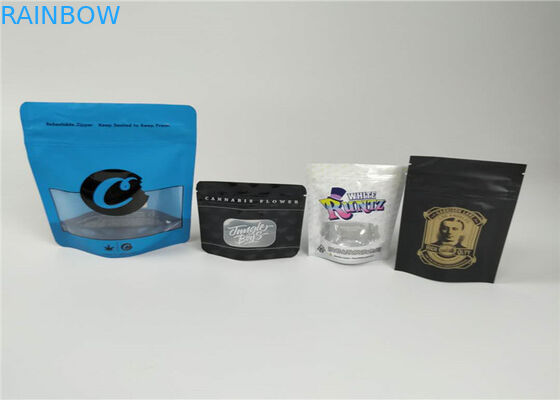 Malotes plásticos de Runtz que empacotam o fechamento do fecho de correr do saco da erva daninha das cookies da prova do cheiro do menino da selva