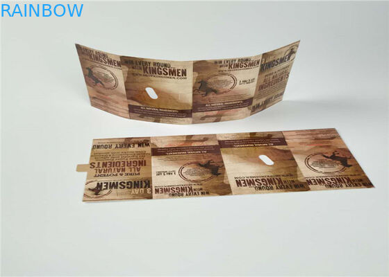 Comprimidos que empacotam a caixa de papel feita sob encomenda de empacotamento Lenticular de impressão do rinoceronte do cartão 3d