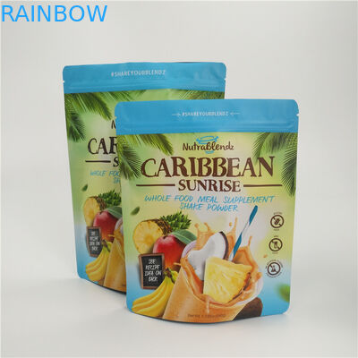 A impressão do Gravure levanta-se os sacos Ziplock, malote da folha de alumínio de pó de leite com zíper