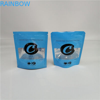 A impressão durável do Gravure de Billy Kimber das cookies dos sacos de plástico do fechamento do fecho de correr para segue o empacotamento