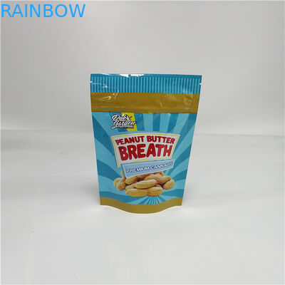 A impressão durável do Gravure de Billy Kimber das cookies dos sacos de plástico do fechamento do fecho de correr para segue o empacotamento