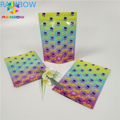 O saco de Runtz da prova do cheiro das cookies Ziplock levanta-se a impressão resistente do Gravure da criança dos malotes