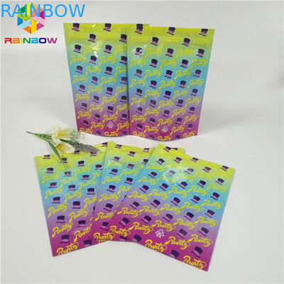 O saco de Runtz da prova do cheiro das cookies Ziplock levanta-se a impressão resistente do Gravure da criança dos malotes