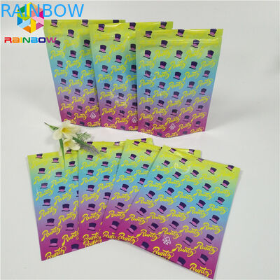 Plástico de empacotamento Mateial dos meninos da selva de Runtz das cookies da erva daninha de Runtz dos sacos da folha do zíper